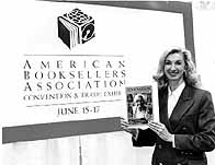 Lynn at the American Bookseller's Association convention
