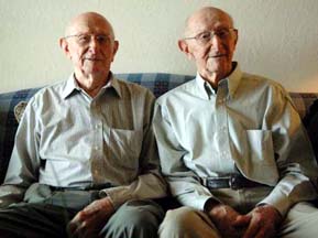 Carter Identical Twins Turn 100