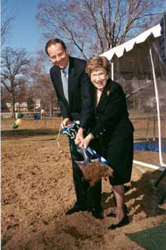 Dorothy and Drew University President Thomas Kean