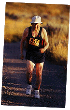 Herb Kirk, 102, is a marathon runner