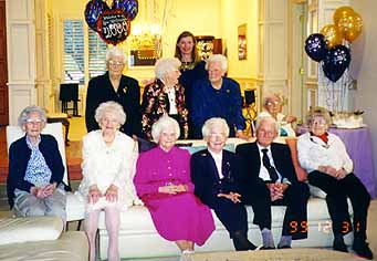 Centenarians gather to welcome the new millennium