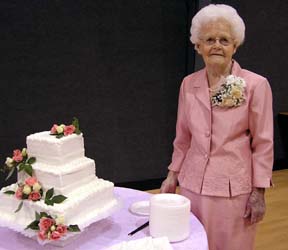 Lulu Johnston at her 100th Birthday